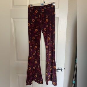 Free People Floral Flare Pants - Retro // NWT!!